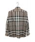 BURBERRY LONDON (バーバリーロンドン) ノヴァチェックシャツ グレー サイズ:M：8000円