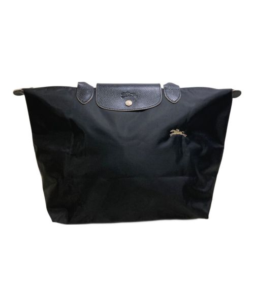 LONGCHAMP（ロンシャン）LONGCHAMP (ロンシャン) パッカブルトートバッグ ブラックの古着・服飾アイテム