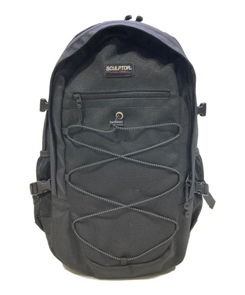 sculptor（スカルプター）SCULPTOR (スカルプター) CORDURA STRING RUCKSACK ブラックの古着・服飾アイテム