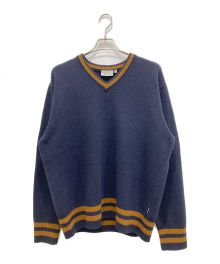 Carhartt WIP（カーハート）の古着「STANFORD SWEATER」｜ネイビー