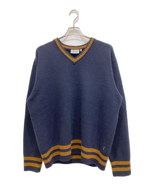 Carhartt WIP（カーハート）CARHARTT WIP (カーハート) STANFORD SWEATER ネイビー サイズ:Lの古着・服飾アイテム