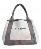 BALENCIAGAバレンシアガ）の古着「トートバッグ」｜ベージュ×グレー