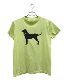 THE BLACK DOG（ブラックドッグ）の古着「犬TEE」｜ライム