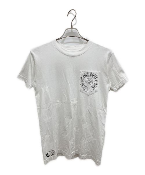 CHROME HEARTS（クロムハーツ）CHROME HEARTS (クロムハーツ) スタープリントポケットTシャツ ホワイト サイズ:Sの古着・服飾アイテム