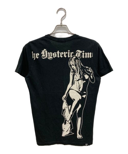 Hysteric Glamour（ヒステリックグラマー）Hysteric Glamour (ヒステリックグラマー) ヒスガールロゴTシャツ ブラック サイズ:Sの古着・服飾アイテム