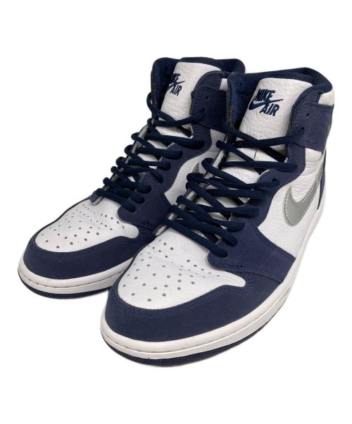 NIKE（ナイキ）NIKE (ナイキ) Air Jordan 1 High OG CO.JP White/Midnight Navy サイズ:27cmの古着・服飾アイテム