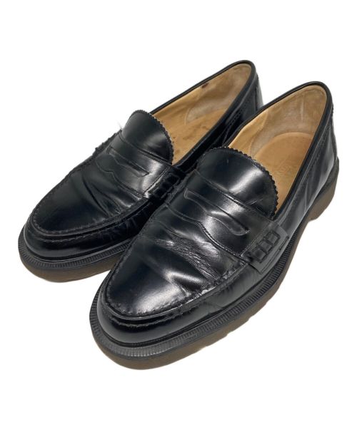 LOAKE（ローク）LOAKE (ローク) Dr.Martens (ドクターマーチン) コインローファー ブラック サイズ:UK8(27.5cm相当)の古着・服飾アイテム