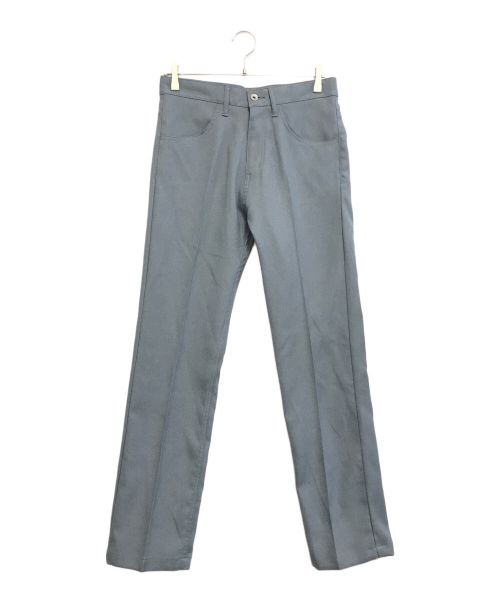 DAIRIKU（ダイリク）DAIRIKU (ダイリク) Slim Flasher Pressed Pants ブルー サイズ:29の古着・服飾アイテム