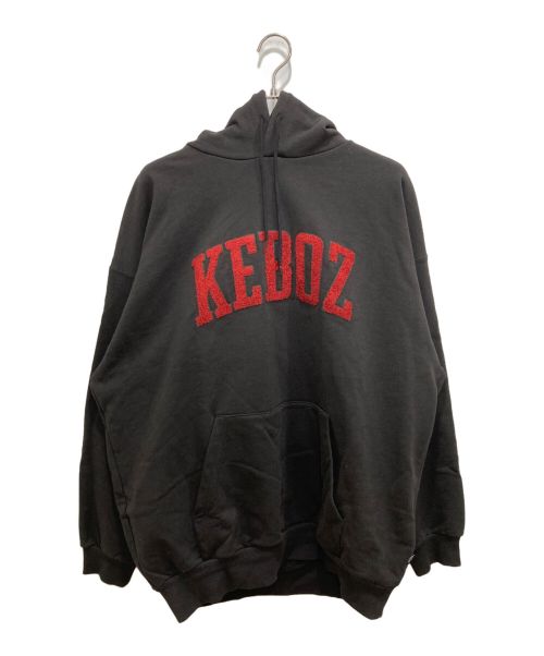 KEBOZ（ケボズ）KEBOZ (ケボズ) UC SWEAT HOODIE ブラウン サイズ:XXLの古着・服飾アイテム