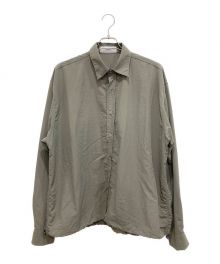 natto（ナット）の古着「loose silhouette nylon shirt」｜グレー