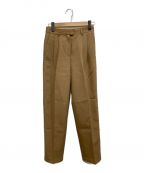 TODAYFULトゥデイフル）の古着「Oxford Tapered Trousers」｜ベージュ