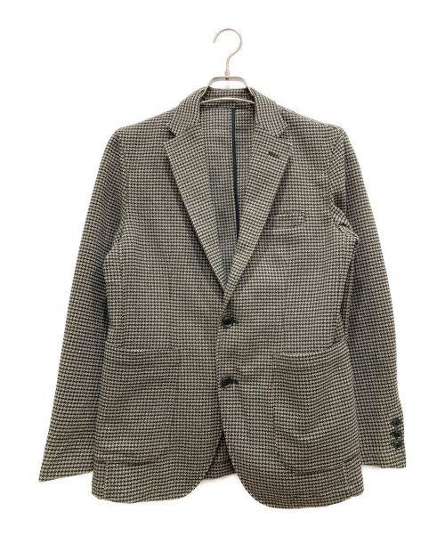 SOPHNET.（ソフネット）SOPHNET. (ソフネット) 2BUTTON CHECK JACKET グレー サイズ:Sの古着・服飾アイテム