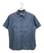 BUZZ RICKSON'Sバズリクソンズ）の古着「BLUE CHAMBRAY WORK SHIRT」｜インディゴ