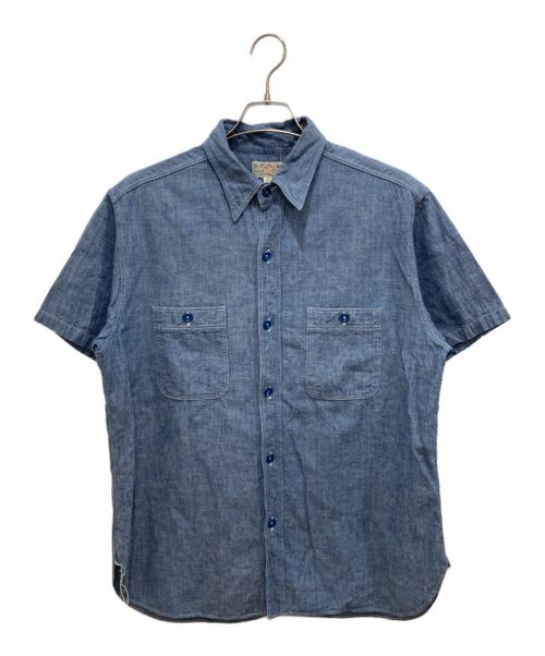 BUZZ RICKSON'S（バズリクソンズ）BUZZ RICKSON'S (バズリクソンズ) BLUE CHAMBRAY WORK SHIRT インディゴ サイズ:17 1/2の古着・服飾アイテム