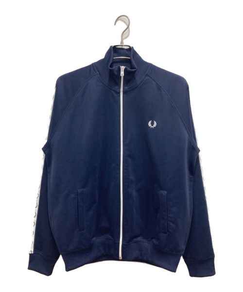 FRED PERRY（フレッドペリー）FRED PERRY (フレッドペリー) Taped Track Jacket ネイビー サイズ:Lの古着・服飾アイテム