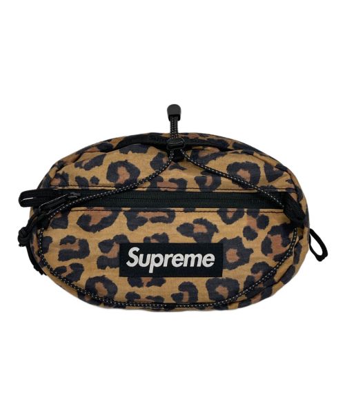 SUPREME（シュプリーム）Supreme (シュプリーム) Leopard Waist Bag ブラウンの古着・服飾アイテム