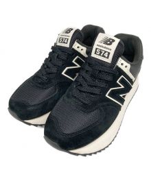 NEW BALANCE（ニューバランス）の古着「厚底スニーカー」｜ブラック