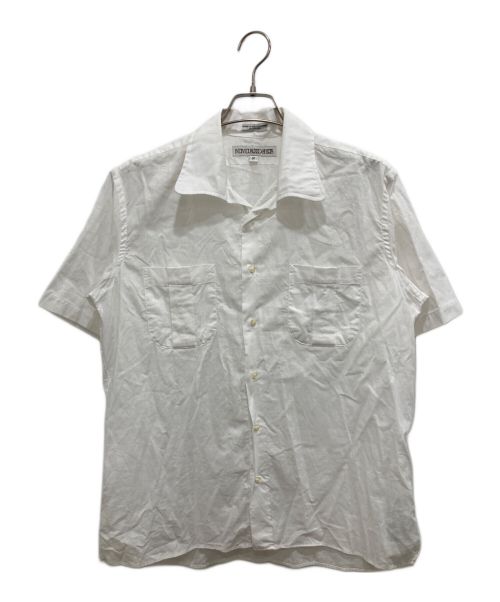 INDIVIDUALIZED SHIRTS（インディビジュアライズドシャツ）INDIVIDUALIZED SHIRTS (インディビジュアライズドシャツ) S/S O/C SHIRT ホワイト サイズ:Mの古着・服飾アイテム