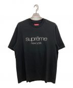 SUPREMEシュプリーム）の古着「Classic Logo S/S Top」｜ブラック