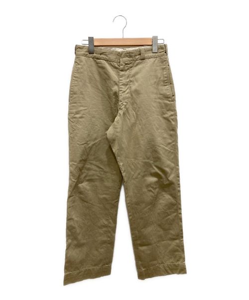 US ARMY（ユーエスアーミー）US ARMY (ユーエスアーミー) 60s ARMY Chino Trousers ベージュ サイズ:SIZE 74cm (W30)の古着・服飾アイテム