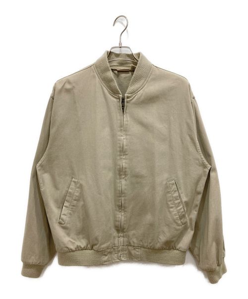 L.L.Bean（エルエルビーン）L.L.Bean (エルエルビーン) コットンMA-1ジャケット ベージュ サイズ:M-TALLの古着・服飾アイテム