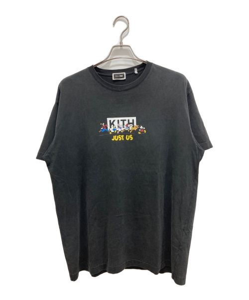 KITH（キス）KITH (キス) Disney (ディズニー) Mickey & Friends Family Portrait Vintage Tee ブラック サイズ:Lの古着・服飾アイテム