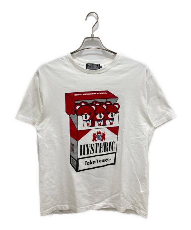 中古・古着通販】Hysteric Glamour (ヒステリックグラマー) TAKE IT EASY Tシャツ ホワイト サイズ:M｜ブランド・古着通販  トレファク公式【TREFAC FASHION】スマホサイト