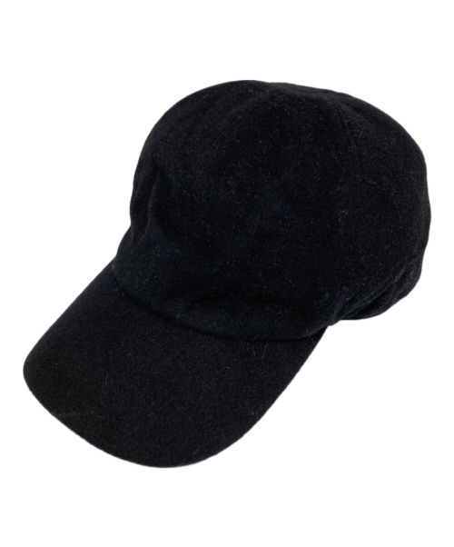 IRIS47（イリスフォーセブン）IRIS47 (イリスフォーセブン) fog cashmere cap ブラック サイズ:58.5cmの古着・服飾アイテム