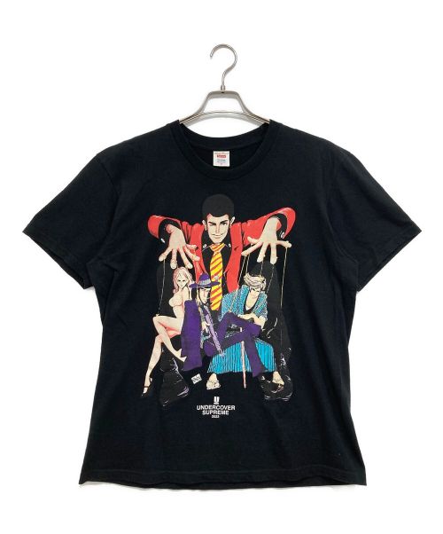 SUPREME（シュプリーム）SUPREME (シュプリーム) UNDERCOVER (アンダーカバー) Lupin Tee/ルパンTEE ブラック サイズ:Mの古着・服飾アイテム