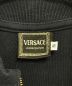 中古・古着 VERSACE (ヴェルサーチ) ハーフジップスウェット ネイビー サイズ:S：10000円