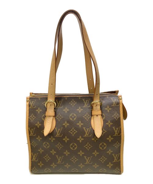 LOUIS VUITTON（ルイ ヴィトン）LOUIS VUITTON (ルイ ヴィトン) ポパンクール オ モノグラム ハンドバッグ ブラウンの古着・服飾アイテム