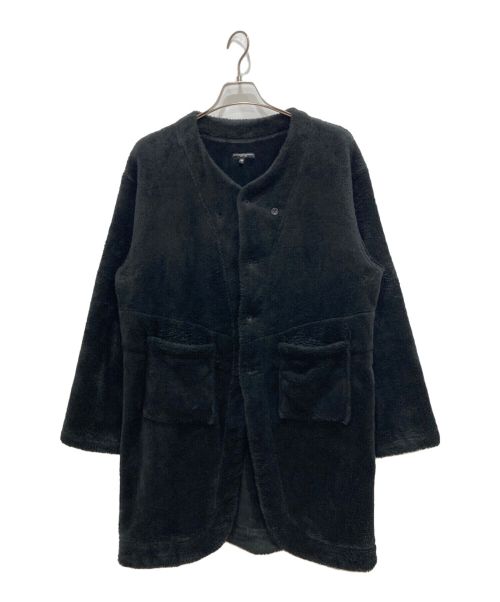 Engineered Garments（エンジニアド ガーメンツ）Engineered Garments (エンジニアド ガーメンツ) Knit Long Cardigan-Poly Shaggy Fleece ブラック サイズ:Mの古着・服飾アイテム