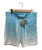 Lyftリフト）の古着「Bi Color Gradation Stage Shorts」｜スカイブルー(L.blue)