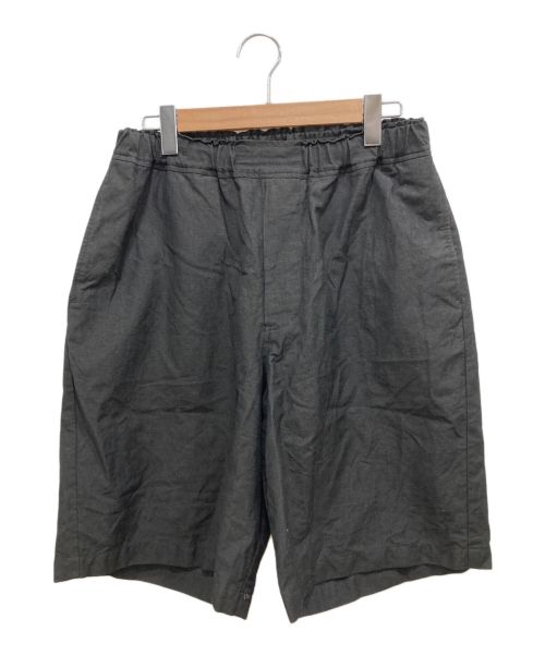 kontor（コントール）kontor (コントール) RELAXED MINIMAL SHORTS チャコールグレー サイズ:Mの古着・服飾アイテム