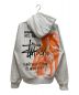 stussy（ステューシー）の古着「IST VENUS ZIP HOODIE」｜グレー