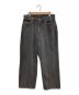 X-LARGE（エクストララージ）の古着「LA STITCH WIDE LEG DENIM PANTS」｜ブラック