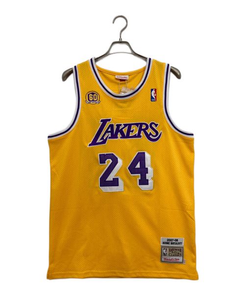 MITCHELL & NESS（ミッチェルアンドネス）MITCHELL & NESS (ミッチェルアンドネス) ゲームシャツ イエロー サイズ:44（L） 未使用品の古着・服飾アイテム