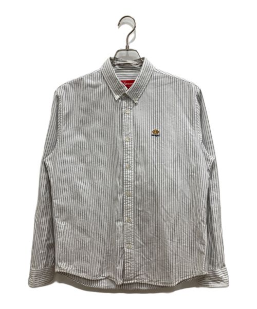 SUPREME（シュプリーム）SUPREME (シュプリーム) Flannel Oxford Shirt スカイブルー サイズ:Sの古着・服飾アイテム