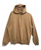 AURALEEオーラリー）の古着「SUPER SOFT HEAVY SWEAT P/O PARKA」｜ブラウン