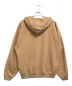 AURALEE (オーラリー) SUPER SOFT HEAVY SWEAT P/O PARKA ブラウン サイズ:L：8000円