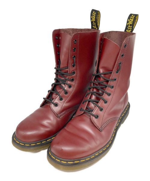 Dr.Martens（ドクターマーチン）Dr.Martens (ドクターマーチン) 10ホールブーツ チェリーレッド サイズ:UK9(28.0cm相当)の古着・服飾アイテム