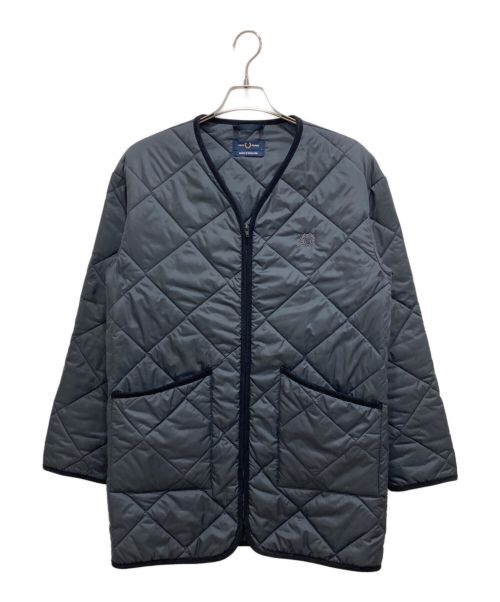 FRED PERRY（フレッドペリー）FRED PERRY (フレッドペリー) LAVENHAM (ラベンハム) QUILTED LINER グレー サイズ:Sの古着・服飾アイテム