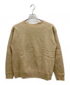 AURALEEオーラリー）の古着「BACK WOOL SWEAT BIG P/O」｜ベージュ