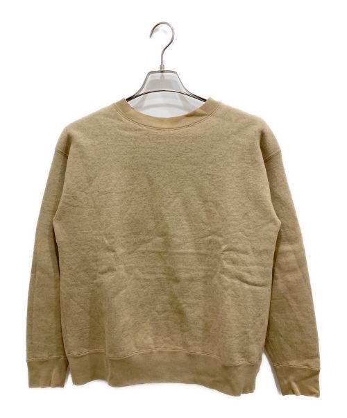 AURALEE（オーラリー）AURALEE (オーラリー) BACK WOOL SWEAT BIG P/O ベージュ サイズ:3の古着・服飾アイテム