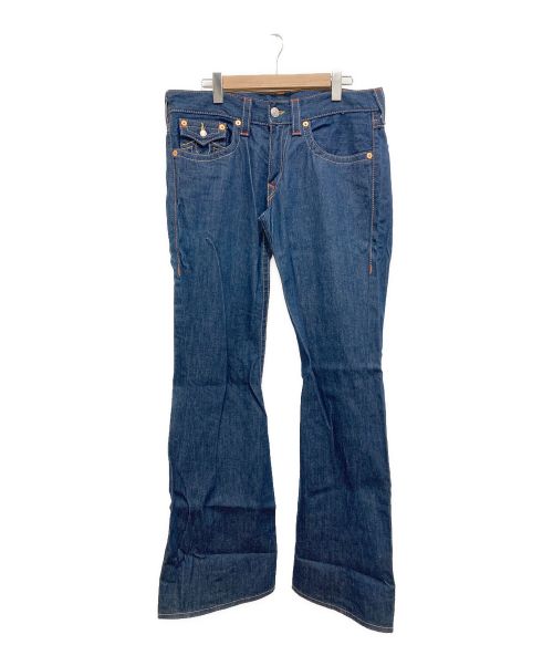 TRUE RELIGION（トゥルー レリジョン）TRUE RELIGION (トゥルー レリジョン) デニムパンツ インディゴ サイズ:83.5cm(W33)の古着・服飾アイテム