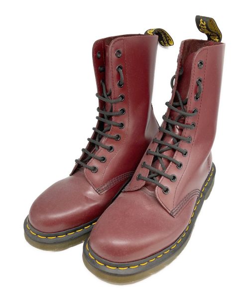 Dr.Martens（ドクターマーチン）Dr.Martens (ドクターマーチン) 10ホールブーツ チェリーレッド サイズ:UK 7(26.0cm相当)の古着・服飾アイテム