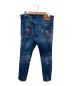 DSQUARED2 (ディースクエアード) Skater Jean インディゴ サイズ:L(48)：12000円