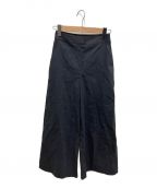 theoryセオリー）の古着「Good Crunch W Wide Crop Pant T」｜ネイビー