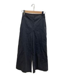 theory（セオリー）の古着「Good Crunch W Wide Crop Pant T」｜ネイビー