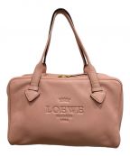 LOEWEロエベ）の古着「ヘリテージミニボストンバッグ」｜ピンク